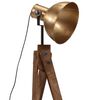 vidaXL Lampadaire 25 W laiton antique 45x45x120 cm E27