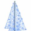 vidaXL Sapin de No&euml;l avec 240 LED Bleu 180 cm Acrylique