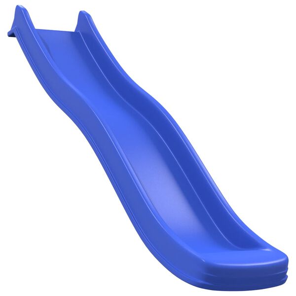 vidaXL Toboggan de jeu bleu 222x42x20 cm polypropyl&egrave;ne