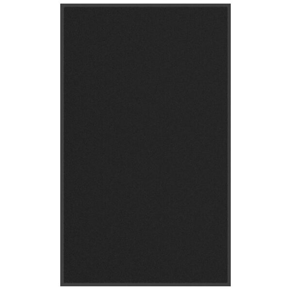 vidaXL Paillasson noir 90x150 cm