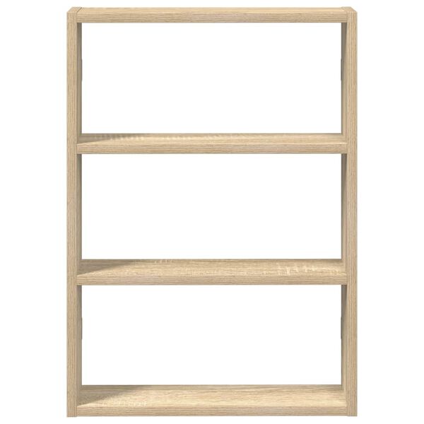 vidaXL &Eacute;tag&egrave;re murale ch&ecirc;ne sonoma 43x9x60 cm bois d'ing&eacute;nierie