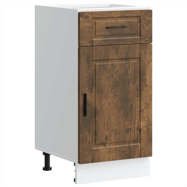 vidaXL Armoire de cuisine Porto ch&ecirc;ne fum&eacute; bois d'ing&eacute;nierie