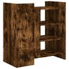 vidaXL Buffet ch&ecirc;ne fum&eacute; 73,5x35x75 cm bois d'ing&eacute;nierie