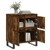 vidaXL Buffet Ch&ecirc;ne fum&eacute; 60x35x70 cm Bois d'ing&eacute;nierie