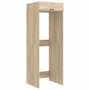 vidaXL Armoire pour machine &agrave; laver Ch&ecirc;ne Sonoma 67,5 x 68 x 200 cm