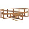 vidaXL Ensemble de canap&eacute;s d'ext&eacute;rieur 5 pc Naturel