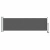 vidaXL Auvent lat&eacute;ral 100 x 300 cm 100% polyester fer acier