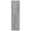 vidaXL Armoire apothicaire sonoma gris 40x41x144,5cm bois d'ing&eacute;nierie