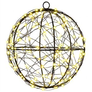vidaXL Lumi&egrave;re de finial de No&euml;l 200 LED Blanc chaud