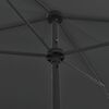 vidaXL Parasol de plage anthracite 200x125 cm