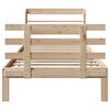 vidaXL Cadre de lit avec tête de lit sans matelas 90x190 cm