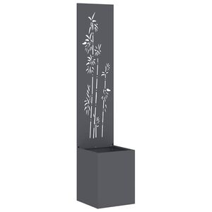 vidaXL &Eacute;cran de confidentialit&eacute; de jardin Anthracite 32 x 32 x 150 cm