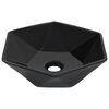 vidaXL Lavabo 41x36,5x12 cm C&eacute;ramique Noir