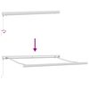 vidaXL Auvent R&eacute;tractable Multicolore 350 x 250 cm Tissu et M&eacute;tal