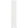 vidaXL Armoires &agrave; CD 2 pcs Blanc 21x16x93,5 cm Agglom&eacute;r&eacute;