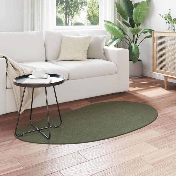 vidaXL Tapis de surface HUARTE Vert for&ecirc;t 80 x 150 cm Polyester