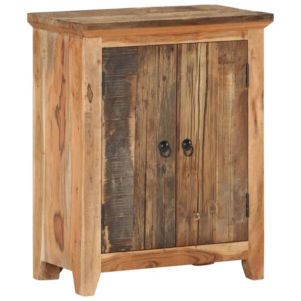 vidaXL Buffet 60x33x75 cm Bois d'acacia solide et bois de récupération