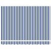 vidaXL Auvent r&eacute;tractable &eacute;lectrique Bleu et Blanc 2,5 x 2 m