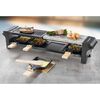 Bestron Gril &agrave; raclette ARG200BW 650 W Bois noir