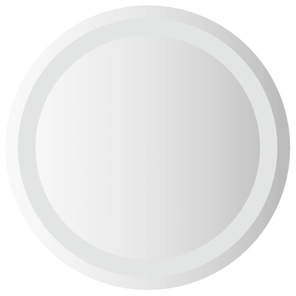 vidaXL Miroir de salle de bain &agrave; LED 40 cm rond