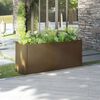 vidaXL Jardinière d'extérieur Marron miel 150x50x70 cm Pin massif