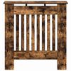vidaXL Cache-Radiateur Ch&ecirc;ne fum&eacute; 78 x 19 x 81,5 cm Bois d'ing&eacute;nierie