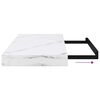 vidaXL &Eacute;tag&egrave;re Murale 4 pcs Marbre blanc 50 x 23,5 x 4 cm