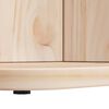 vidaXL Table basse Naturel 80 x 39,5 x 33,5 cm Bois massif en pin