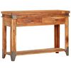 vidaXL Table console 110x34x74 cm Bois d'acacia massif