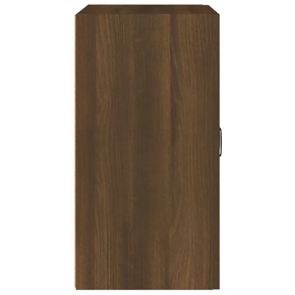 vidaXL Armoire murale Chêne marron 60x31x60 cm Bois d'ingénierie
