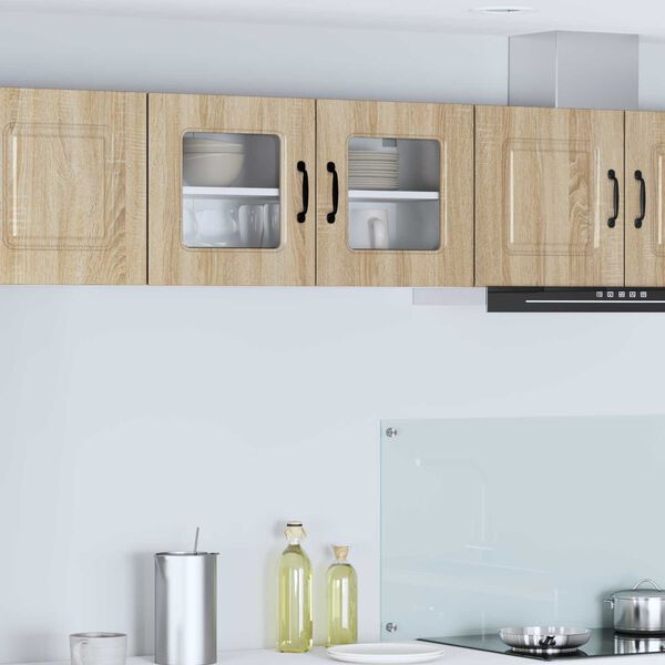 vidaXL Armoire de cuisine Kalmar Ch&ecirc;ne Sonoma 80 x 31 x 40 cm