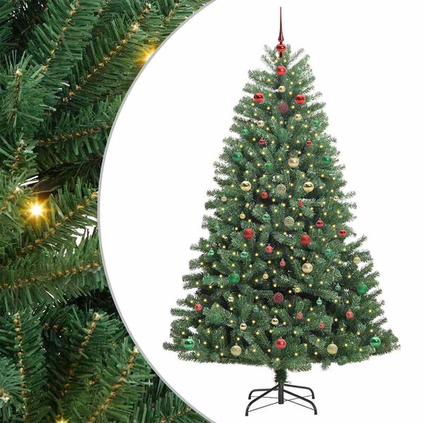 vidaXL Sapin de No&euml;l Artificiel &agrave; Branches Articul&eacute;es Vert 240 cm