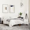 vidaXL Cadre de lit sans matelas chêne fumé 150x200 cm