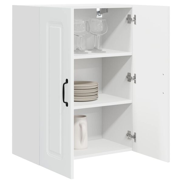 vidaXL Armoire de cuisine avec stockage Kalmar Blanc 60 x 31 x 80 cm