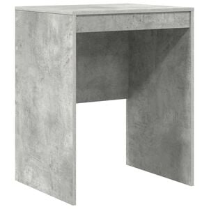 vidaXL Bureau Gris b&eacute;ton 60 x 50 x 76 cm