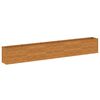 vidaXL Jardini&egrave;re sur&eacute;lev&eacute;e 482 x 50 x 69 cm Acier Corten