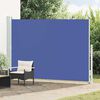 vidaXL Auvent lat&eacute;ral r&eacute;tractable de patio 200x300 cm Bleu