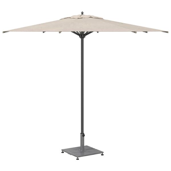 vidaXL Pied de parasol Aspect Bois Gris Fonc&eacute; 45 x 45 x 31 cm