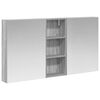 vidaXL Ensemble de Meubles de Salle de Bain 3 pc 130 x 14,5 x 70 cm