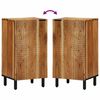 vidaXL Buffet avec &eacute;tag&egrave;re Marron 40 x 33 x 75 cm Bois d'acacia massif