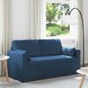 vidaXL Canap&eacute; Bleu Dimensions globales: 158 x 78 x 80 cm (l x P x H)