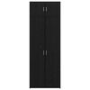 vidaXL Armoire de rangement 3 pcs Ch&ecirc;ne noir