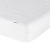 vidaXL Lit avec matelas Hanko bleu 80x200 cm velours