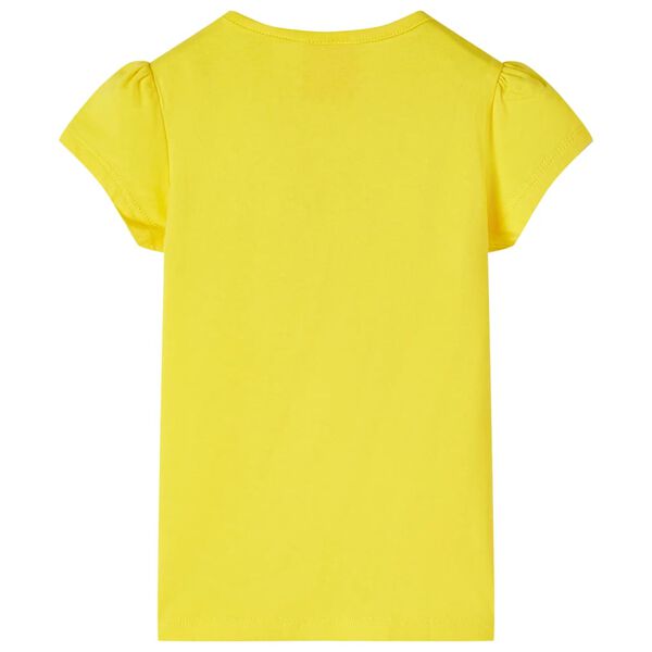 T-shirt pour enfants jaune 92