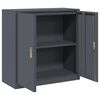 vidaXL Armoire de rangement Anthracite 90 x 40 x 90 cm Acier