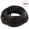 vidaXL Corde en Cuir Marron foncé Ø4 mm x 10 m Cuir