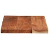 vidaXL Dessus de table 60x40x2,5 cm rectangulaire bois massif d'acacia