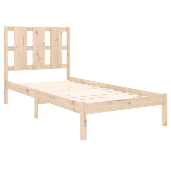 vidaXL Cadre de lit sans matelas 100x200 cm bois massif de pin
