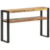 vidaXL Table console 120x30x75 cm Bois de récupération massif