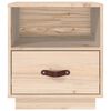 vidaXL Table de chevet 40x34x45 cm Bois de pin solide